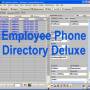 Employee Phone Directory Deluxe 4.11 screenshot