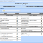Excel Balance Sheet Template Software 7.0 screenshot