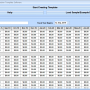 Excel Profit and Loss Projection Template Software 7.0 screenshot