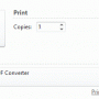 Excel to PDF Converter 0.8.0 screenshot