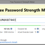 Free Password Strength Meter 1.3 screenshot