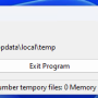 GiMeSpace RAM Temp Folder 1.2.1 screenshot