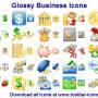 Glossy Business Icon Set 2013.2 screenshot
