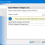 Import Master Category List for Outlook 5.0 screenshot