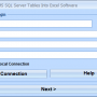 Import Multiple MS SQL Server Tables Into Excel Software 7.0 screenshot