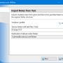 Import Notes from Text for Outlook 5.0 screenshot