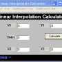 Linear Interpolation calculator 1.2.0.0 screenshot