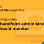 ManageEngine SharePoint Manager Plus 4.5 Build 4503 screenshot