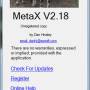 MetaX 2.89 screenshot