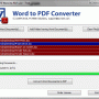 Microsoft Word to PDF Converter 4.5 screenshot
