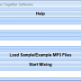 Mix Two MP3 Files Together Software 7.0 screenshot