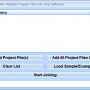 MS Project Join Multiple Project Files Into One Software 7.0 screenshot