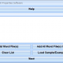 MS Word Edit Properties Software 7.0 screenshot