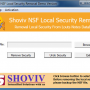 NSF Local Security Removal 17.10 screenshot