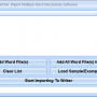 OpenOffice Writer Import Multiple Word Documents Software 7.0 screenshot