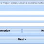 Oracle Change Case To Proper, Upper, Lower & Sentence Software 7.0 screenshot