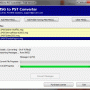 Outlook MSG to PST Converter 3.0 screenshot