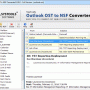Outlook OST to NSF Converter 1.0 screenshot