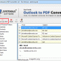 Outlook PST to PDF Converter 1.2 screenshot