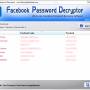 Password Decryptor for Facebook 15.0 screenshot