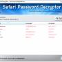 Password Decryptor for Safari 5.0 screenshot