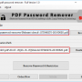 PDF Password Remover 1.0 screenshot