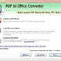 PDF to Office Converter 1.0 screenshot