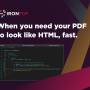 PDFSharp HTML to PDF 2022.1 screenshot