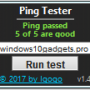 Ping Tester 1.7 screenshot