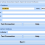 PostgreSQL Sybase iAnywhere Import, Export & Convert Software 7.0 screenshot