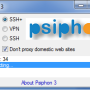 Psiphon 3 Build 183 screenshot