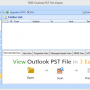 Read PST File without Outlook 2.0 screenshot