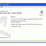 Recovery for Lotus Notes 2.5.0932 screenshot
