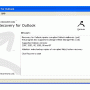 Recovery for Outlook 3.2.19638 screenshot