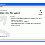 Recovery for Word 5.0.19634 screenshot