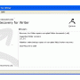 Recovery for Writer 1.1.0907 screenshot