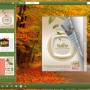 Red Autumn Page Flipping Themes 1.0 screenshot