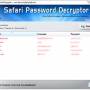 Safari Password Decryptor 5.0 screenshot
