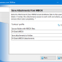 Save Attachments from MBOX for Outlook 4.21 screenshot