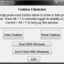 Taskbar Eliminator 2.9 screenshot