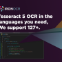 Tesseract OCR in C# 2021.11 screenshot