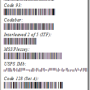 Universal 1D Barcode Font Package 2023 screenshot