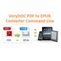 VeryUtils PDF to ePub Converter Command Line 2.7 screenshot