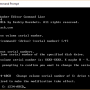 Volume Serial Number Editor Command Line 2.02 screenshot