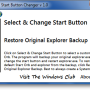 Windows 7 Start Button Changer 2.6 screenshot