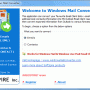 Windows Mail Converter Program 2.4 screenshot