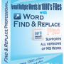 Word Find and Replace Professional 5.7.7.64 screenshot