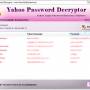 Yahoo Password Decryptor 9.0 screenshot