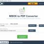 ZOOK MBOX to PDF Converter 3.0 screenshot